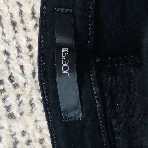 Joe’s skinny ankle coated denim black jeans - Picture 5 of 5